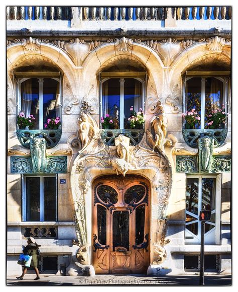 Paris Art Nouveau Door Paris Photography Paris Wall Art - Etsy