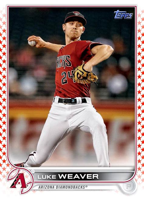 Arizona Diamondbacks Luke Weaver Base Independence Day RWB 273 Rare - Collection | OpenSea