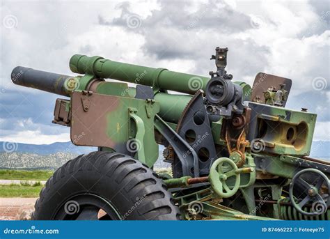 Artillary Cannon Us Army 105mm M2 A2 Pullman Standard Stock Photo | CartoonDealer.com #87466222