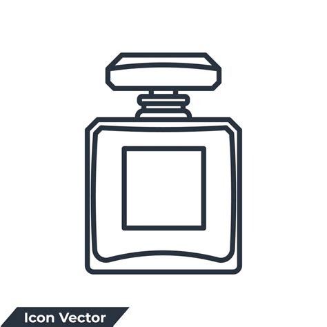 cologne spray icon logo vector illustration. Perfume symbol template for graphic and web design ...