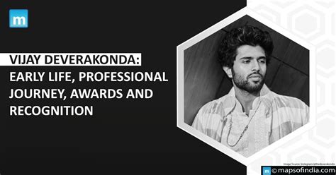 Vijay Deverakonda: Early life, Professional Journey, Awards And ...