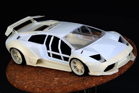 LB-Works Lamborghini Murcielago For Aoshima LP670 Models - Hobby Design | Car-model-kit.com