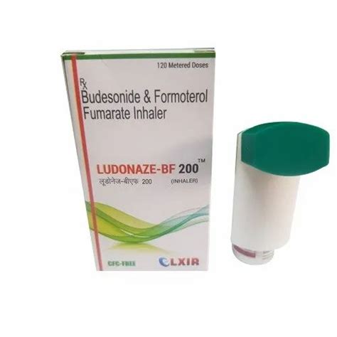 Ludonaze-Bf 200 Budesonide & Formoterol Fumarate Inhaler, Rs 352 /piece ...