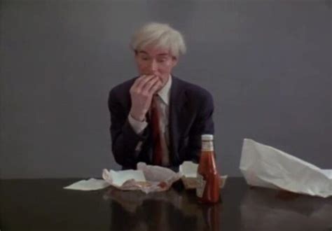 Watch Andy Warhol Stoically Eat a Whopper - Gastro Obscura