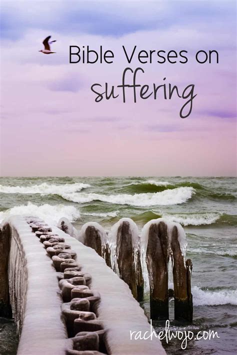 Bible Verses on Suffering - Rachel Wojo