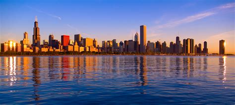 Chicago-skyline-from-Adler-Planetarium-sunrise - Blackmore Partners, Inc