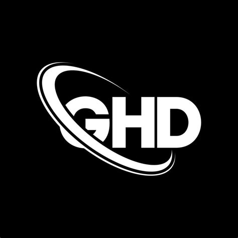 logotipo de ghd. letra ghd. diseño del logotipo de la letra ghd. logotipo de las iniciales ghd ...