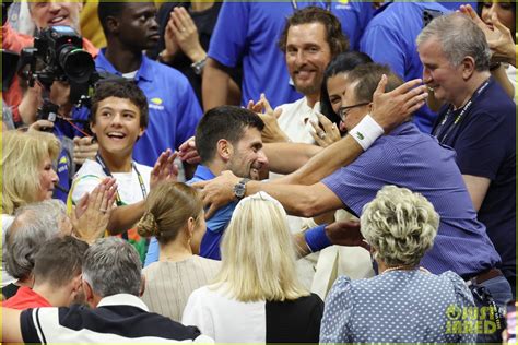 Novak Djokovic Celebrates U.S. Open Win With Wife Jelena & Their Two ...