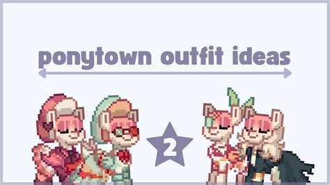 5 ponytown outfit ideas﹒ read pinned - YouTube