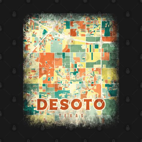 DeSoto Texas US map - Desoto - T-Shirt | TeePublic