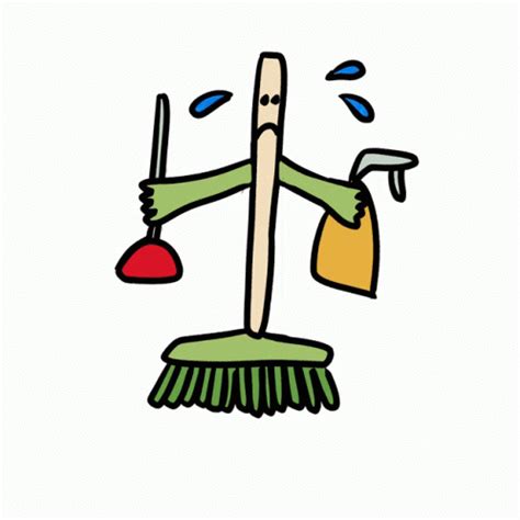 Animated Cute GIF - Animated Cute Broom - Discover & Share GIFs