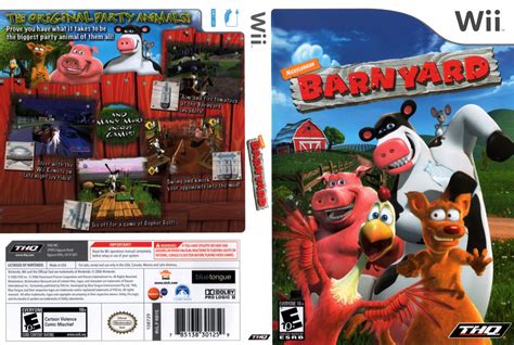 Barnyard - Nintendo Wii Game Covers - Barnyard DVD NTSC f :: DVD Covers