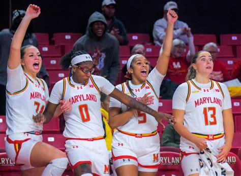 Maryland women’s basketball starts fast, barely slows in 99-51 romp ...