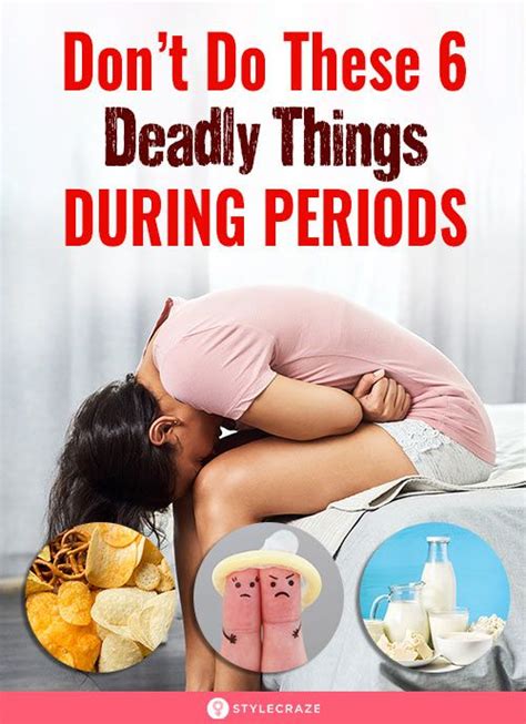 Don’t Do These 6 Things When You Have Your Period, It Might Be Deadly | Relieve period cramps ...