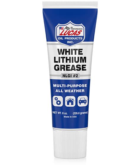 White Lithium Grease | Lucas Oil Products