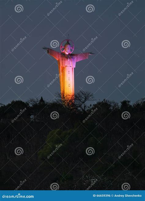 Statue of Jesus Christ Vung Tau. Vietnam Stock Photo - Image of jesus ...