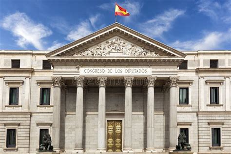 Spanish Parliament Building Stock Photo - Image of building, congreso ...