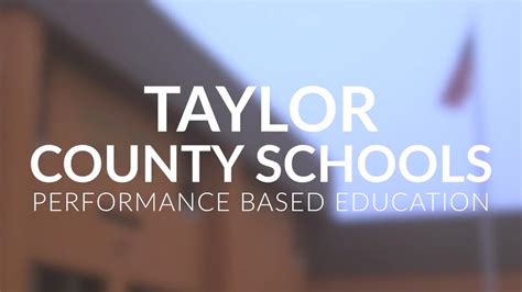 Taylor County Schools: Performance Based Education - YouTube