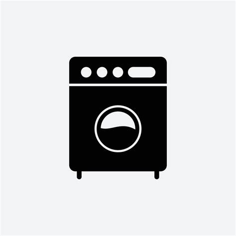 Washing machine icon vector logo design template 9458554 Vector Art at ...