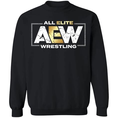 Aew Merch All Elite Wrestling AEW Logo T-Shirt - Tipatee