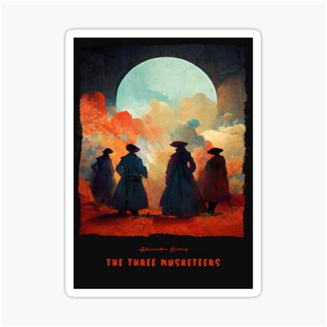 "The Three Musketeers" Sticker for Sale by geekmywall | Redbubble