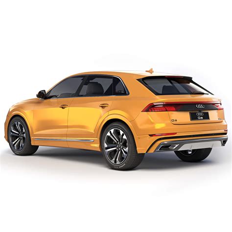 Audi Q8 2023 - 3D Model by podshyvalov