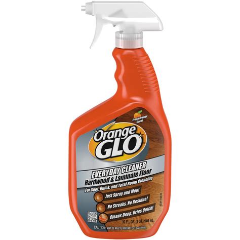 Orange GLO 32 oz. Orange Hardwood Floor Cleaner-111502A01 - The Home Depot