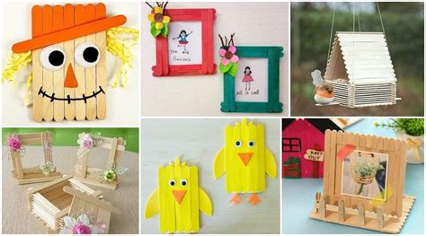 Fun Popsicle Stick Crafts for Kids to Make and Play - Kids Art & Craft