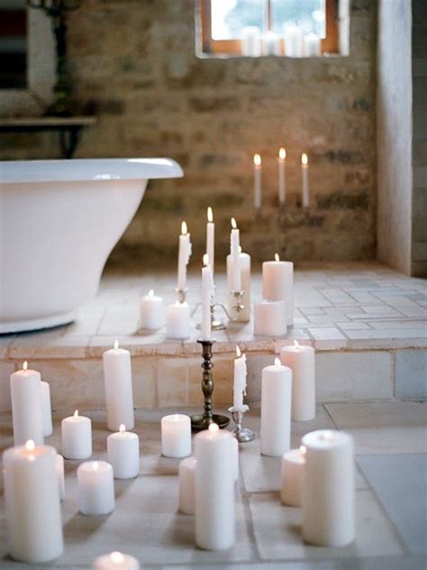 40 Ways To Use Candles In Bathroom For Special Nights - Bored Art