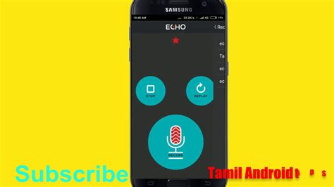 ECHO Sound Effect For All Android Mobile | Tamil Android Tips - YouTube