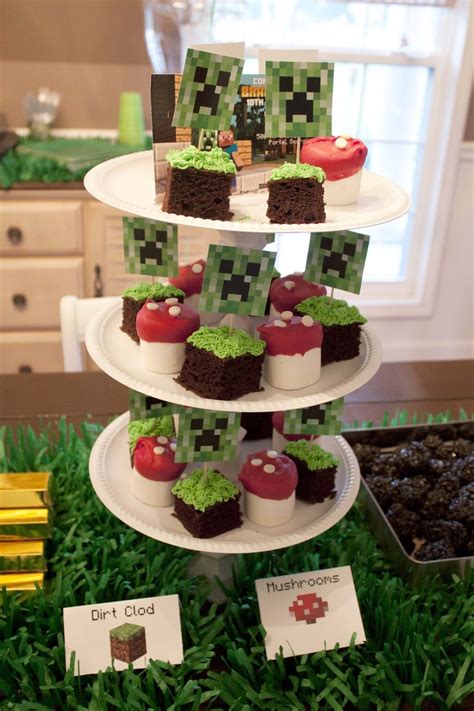 DIY Minecraft Birthday Party - craft ideas, party favors, printables ...