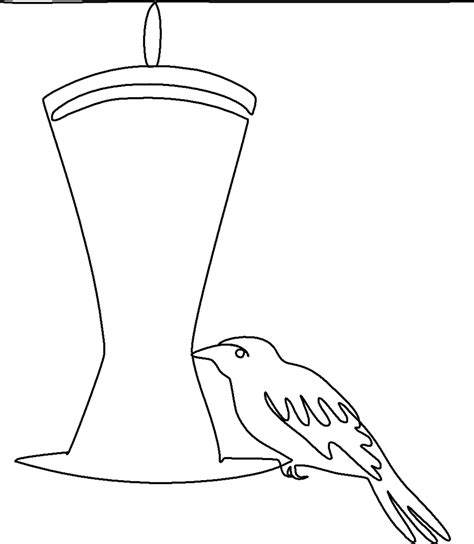 Bird Feeder Drawing at GetDrawings | Free download