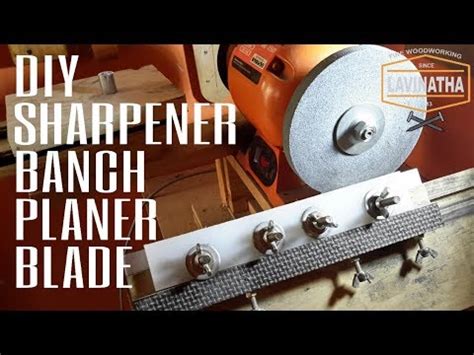 DIY SHARPENER BANCH PLANER BLADE - YouTube