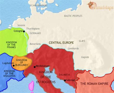 Central Europe History 30 BCE