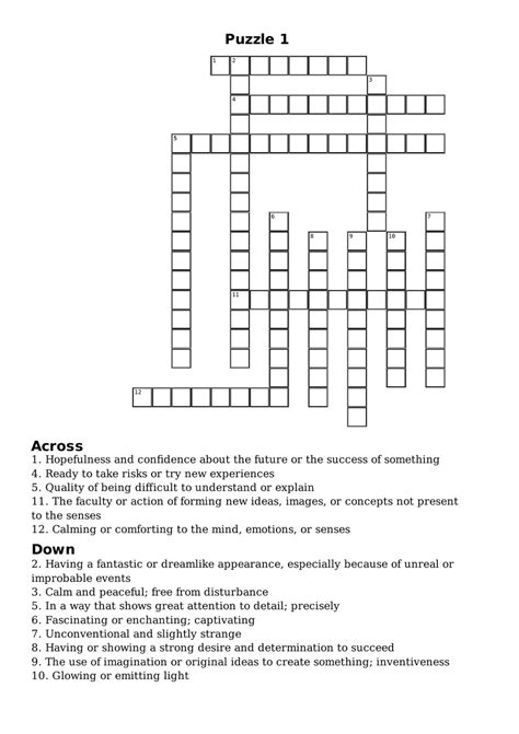 33 Small Crossword Puzzles With Answers. PDF Crossword Printable ...