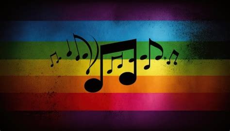 57,000+ Rainbow Music Notes Pictures