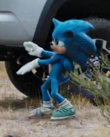 Sonic’s movie shoes before he gets the good ones : r/SonicTheHedgehog