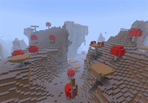 Mushroom biome Minecraft Project