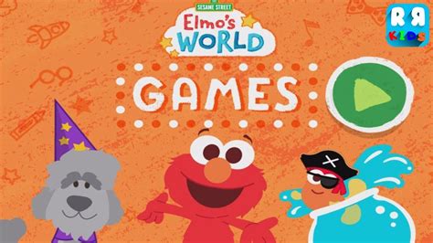 Kids Play all Elmo Toys - Elmo's World Games - YouTube