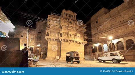 Inside Jaisalmer Fort Editorial Photography - Image: 19603612