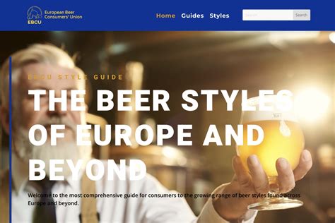 ECBU launches extensive guide to beer styles - Beer Today