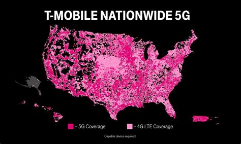 T Mobile Coverage Map 2024 Comparison - Rey Alfreda