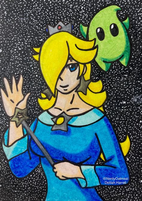 Super Mario Rosalina ATC by NerdyOatmeal on DeviantArt