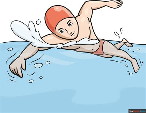 Swimming Cartoon