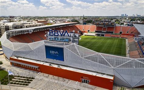 Download wallpapers BBVA Compass Stadium, Houston Dynamo Stadium, football stadium, MLS, Houston ...