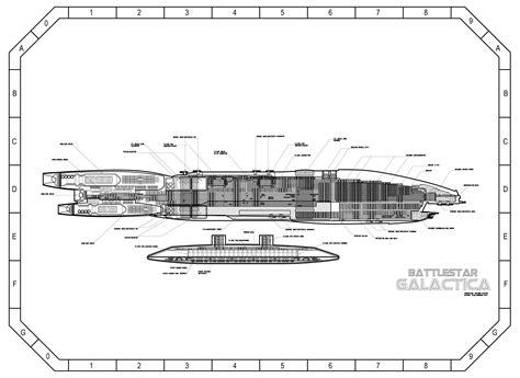 Battlestar Galactica Floor Plan