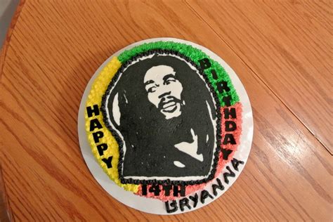 Bob Marley Birthday - CakeCentral.com