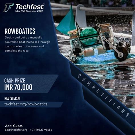 Techfest, IIT Bombay on LinkedIn: #robotics #mechanics #underwater #boat #competitions # ...