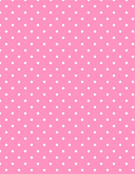 Pink Polka Dot Wallpaper Free