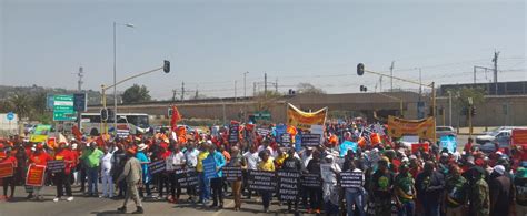 Opposition parties and a few ANC members protest over public protector ...